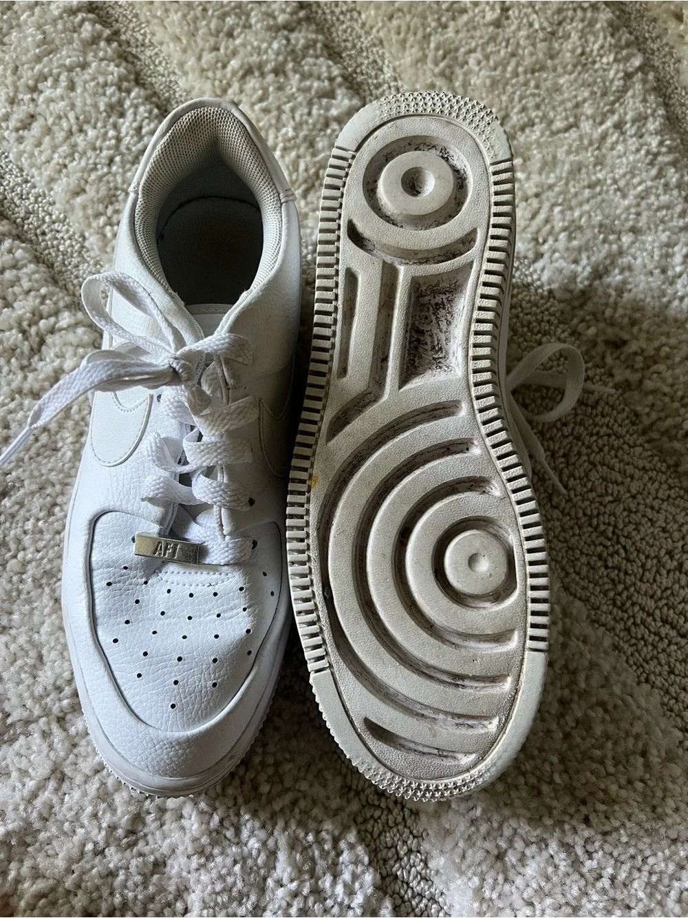 Nike Women’s Platform Low-Top Sneakers - White